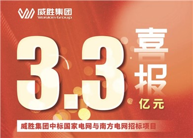 3.3億元｜威勝集團(tuán)中標(biāo)國(guó)家電網(wǎng)和南方電網(wǎng)招標(biāo)項(xiàng)目